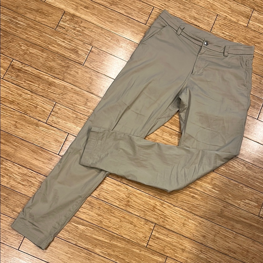 Lululemon Athletica Tan Gorpcore Chinos Versatile Lightweight Pants Men’s 32